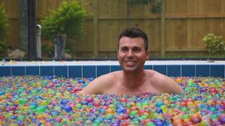 Swimming in Orbeez Swimming in Orbeez