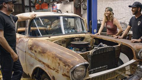 Junkyard Chevy Tri-5 Rescue!