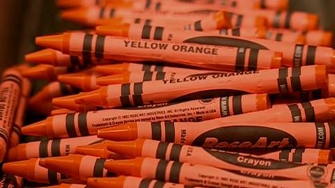 Crayons; Wooden Kayaks; Lawn Mowers; Gold Chains