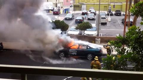 Sports Car, Meet Fire