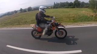 When Motorcycles Go Swimming