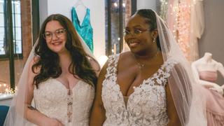 Two Brides Two Dresses... Two Brides Two Dresses...