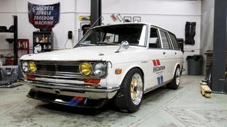 Throwing It Back With a Tired Datsun Wagon
