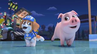 The Crew Builds a Christmas Show; The Crew Builds a Giant Sled Ramp