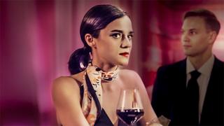 Woman With the Red Lipstick