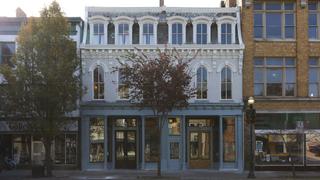 French-Inspired Storefront Home in Madison, Indiana French-Inspired Storefront Home in Madison, Indiana