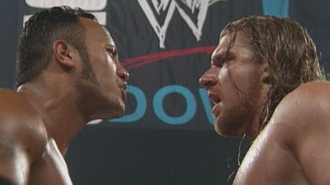 Triple H. vs. The Rock