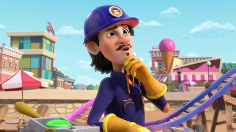 The Crew Builds a Roller Coaster; The Crew Builds Motor a Play Space