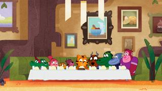 Topsy Turvy Table; Smelly Sticker Games