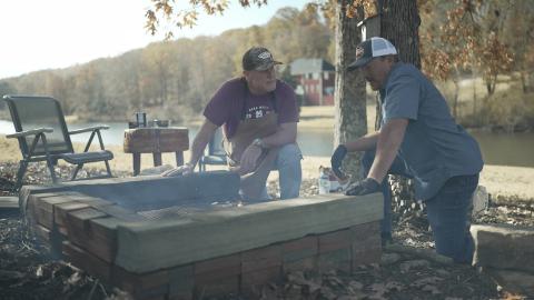 Pit-Cooked Chicken with Alabama White Sauce