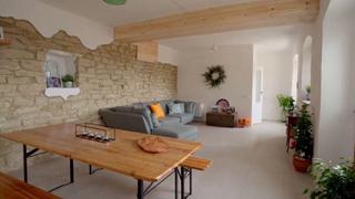 From Animal Stables to a New Family Room