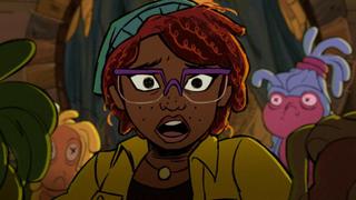 Splinter and April Fight a Goldfish Splinter and April Fight a Goldfish