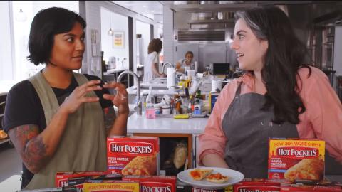 Pastry Chef Attempts to Make Hot Pockets And More...