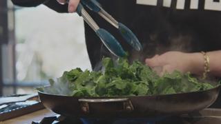 Lamb Chops with Rice and Spinach Lamb Chops with Rice and Spinach