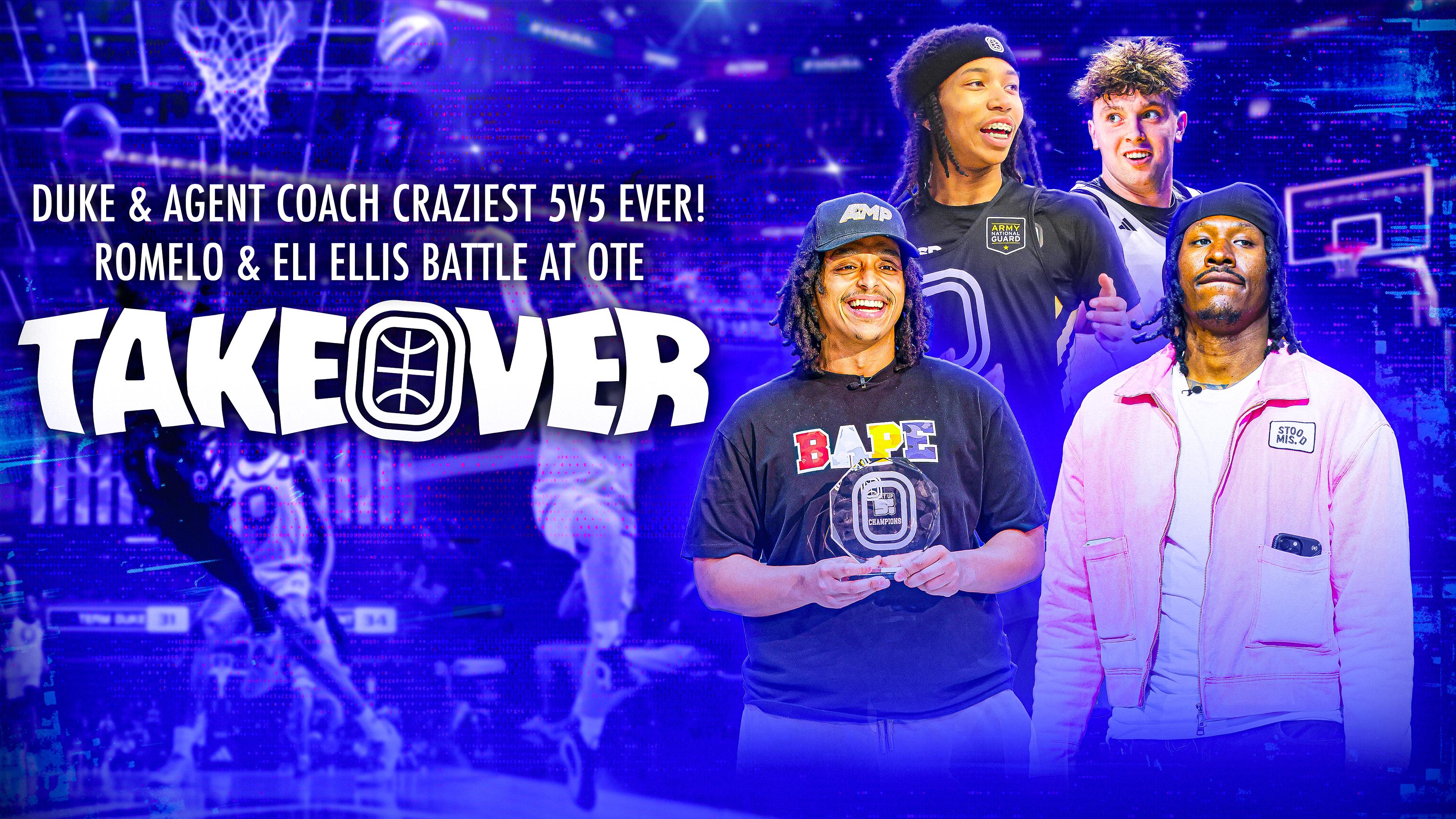 Watch Duke & Agent Coach CRAZIEST 5v5 EVER! Romelo & Eli Ellis BATTLE ...