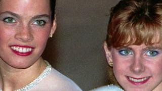 Tonya Harding and Nancy Kerrigan Tonya Harding and Nancy Kerrigan