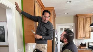 Cracked Drywall; Radiator Baseboard Cover Cracked Drywall; Radiator Baseboard Cover