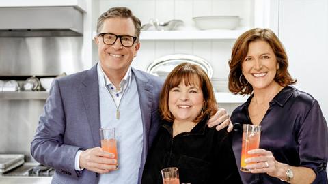 Stephen Colbert and Evie McGee-Colbert