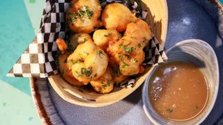 Bok Choy, Duck, Shrimp Fritters, and Pot Roast Bok Choy, Duck, Shrimp Fritters, and Pot Roast