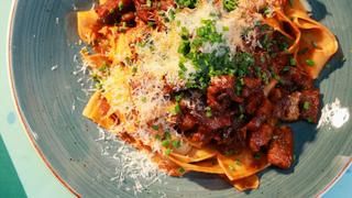 Chicken, Tempura, Frittata, and Ragu