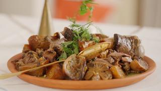 Slow Cooked Lamb with Brothy Chickpeas Slow Cooked Lamb with Brothy Chickpeas
