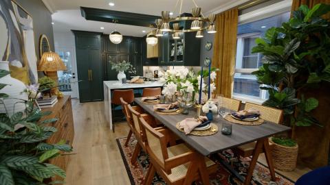 Old Plan to Open Floor Plan