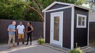Shed Foundation; Bifold Doors Shed Foundation; Bifold Doors