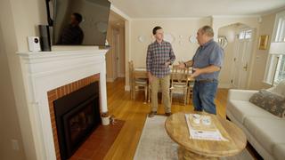 Gas Fireplace; Wainscoting Gas Fireplace; Wainscoting