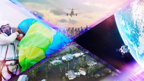 Physics, Space and Wealth