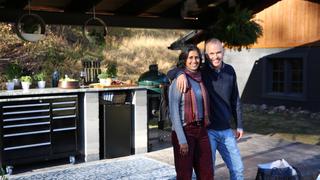 Rammed Earth Outdoor Kitchen Rammed Earth Outdoor Kitchen
