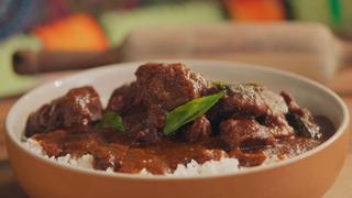 Samosas and Pork Vindaloo