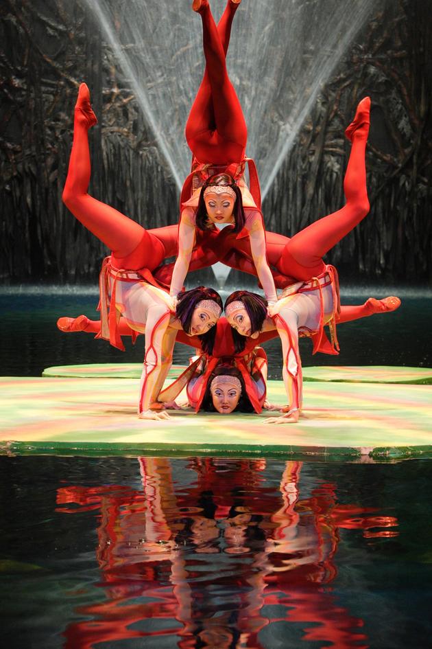 "O", Saltimbanco & 'Twas the Night Before…