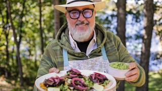 Elk Tenderloin Tostadas and Grilled Rack of Ribs Elk Tenderloin Tostadas and Grilled Rack of Ribs
