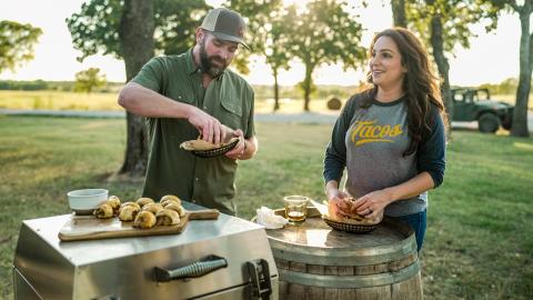 Oklahoma's Wild Hog Sausage Roll
