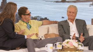 Michael and Cameron Douglas