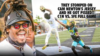  watch They Stomped on Cam Newton's Jersey and He Got Pissed!! C1N vs. SFE Full Game
