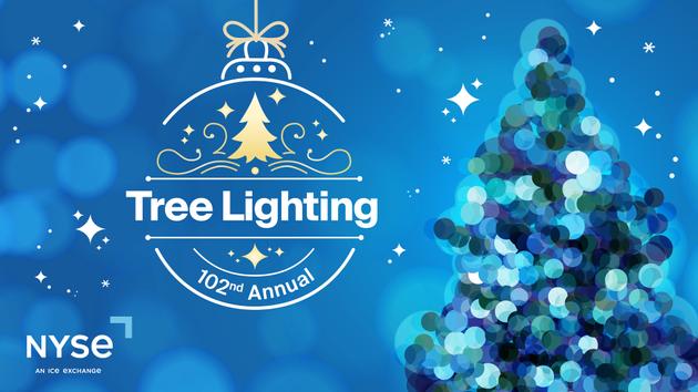 102nd Annual New York Stock Exchange Tree Lighting