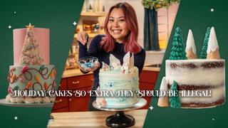 Holiday Cakes So Extra They Should Be Illegal!