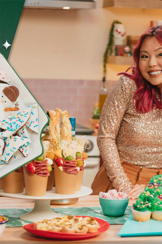 The ULTIMATE Holiday Party Dessert Table