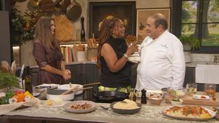Drew's News Flashback: Sunny Anderson & Nate Berkus; Cooking Flashback: Emeril