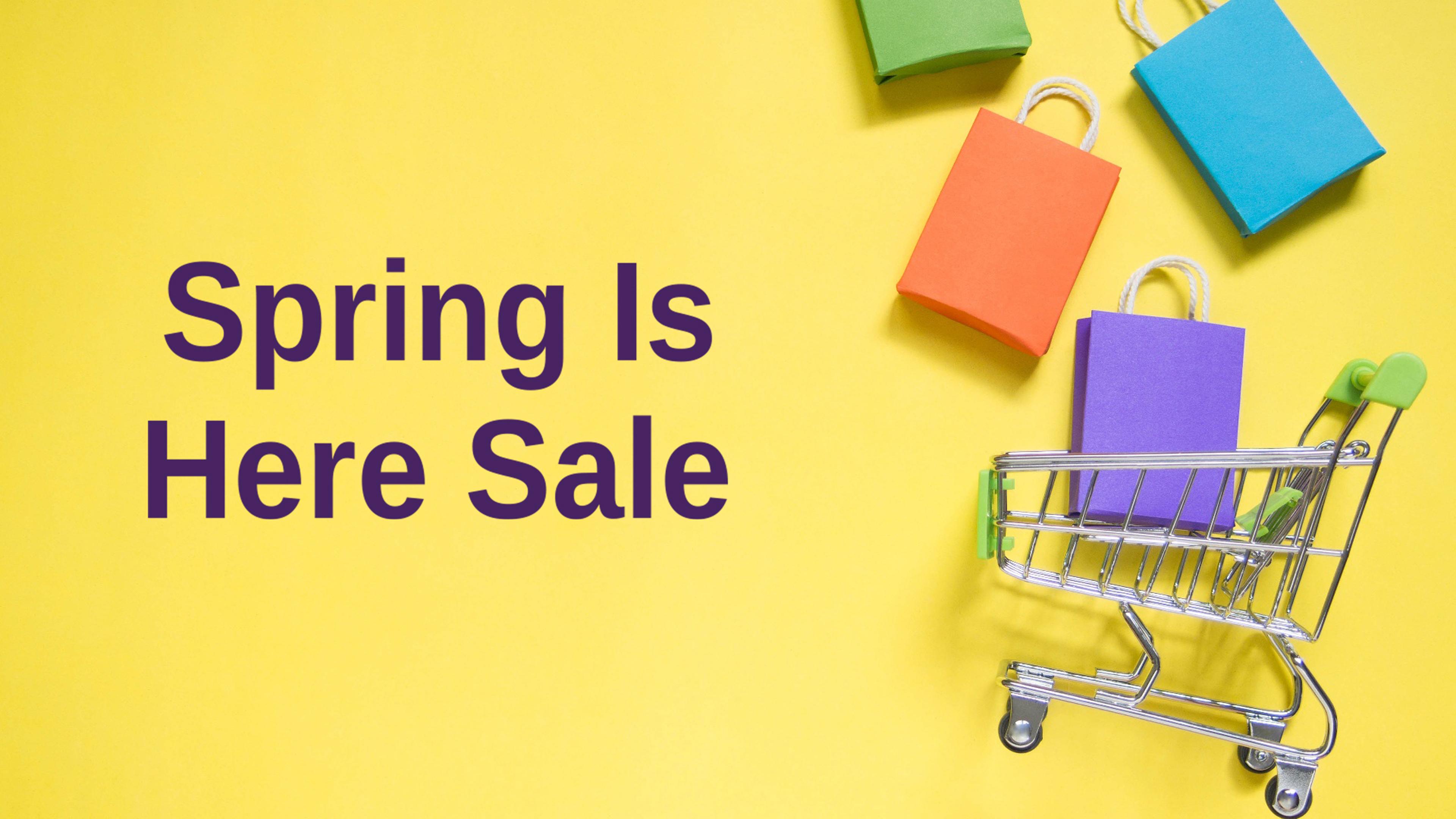 Watch Spring Is Here Sale Streaming on Philo