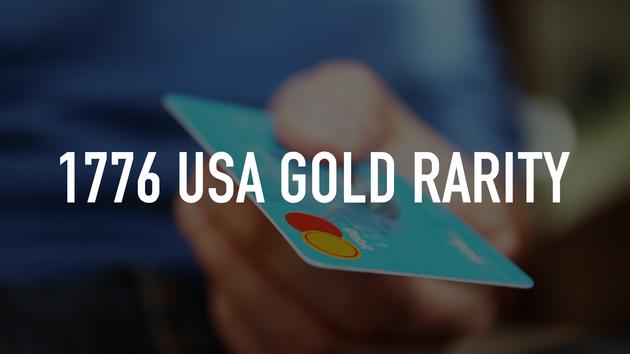 1776 USA Gold Rarity
