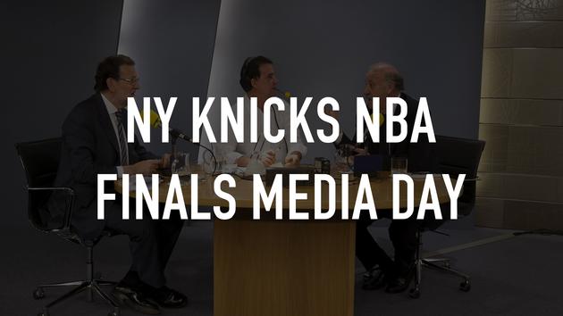 NY Knicks NBA Finals Media Day