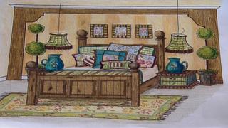 French Country Bedroom