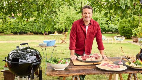 Grilled Steak Salad and Italian-style Lamb Chops