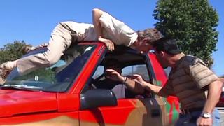 The Cop, the Pizza Delivery Man, and the Repo Men The Cop, the Pizza Delivery Man, and the Repo Men