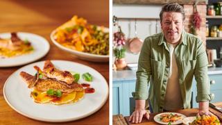 An Eggplant Burger, Seared Salmon, & Squash Casserole!