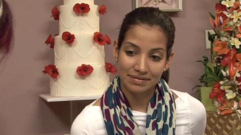 Tiffany, Modern Cutouts & Pink Orchids