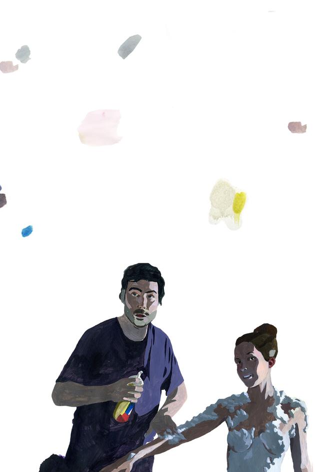 Gabi on the Roof in July