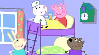 Not Very Well; Lunch; Mummy Pig at Work; Gardening; School Play Not Very Well; Lunch; Mummy Pig at Work; Gardening; School Play